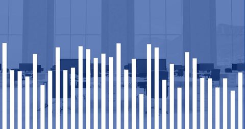 Digital Interface Overlooking Modern Office Space - Download Free Stock Images Pikwizard.com