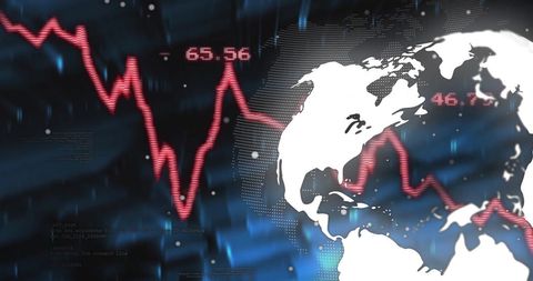 Global Finance and Stock Market Data Visualization - Download Free Stock Images Pikwizard.com