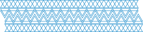 Tribal Blue Geometric Pattern on Transparent Background - Download Free Stock Videos Pikwizard.com
