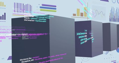futuristic financial data analysis visualization - Download Free Stock Images Pikwizard.com