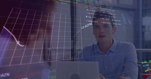 Dynamic business conversation with analytical interface background