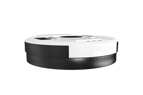Transparent Modern Black and White Portable Speaker Design - Download Free Stock Videos Pikwizard.com