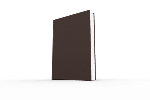 transparent brown book with copy space on png background - Download Free Stock Videos Pikwizard.com