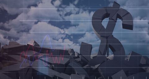Crumbling Dollar Symbolizing Financial Instability - Download Free Stock Images Pikwizard.com