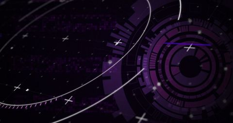 Futuristic Digital Interface with Graphical Elements - Download Free Stock Images Pikwizard.com