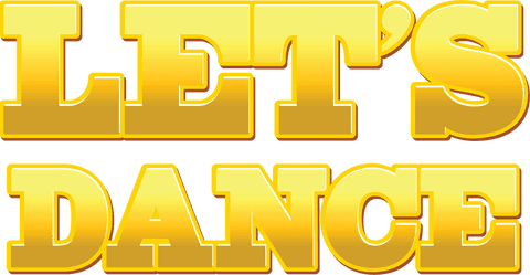 golden let's dance text on transparent background perfect for parties - Download Free Stock Videos Pikwizard.com