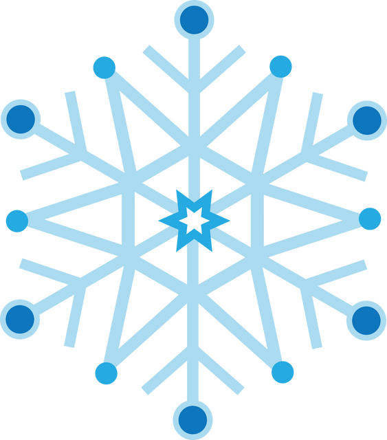 Blue Snowflake Illustration on Transparent Background, Isolated Winter Icon - Download Free Stock Videos Pikwizard.com