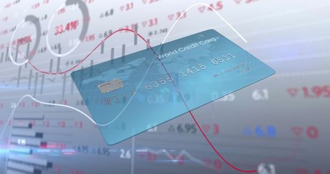 Global Financial Technology Concept with Credit Card - Download Free Stock Images Pikwizard.com
