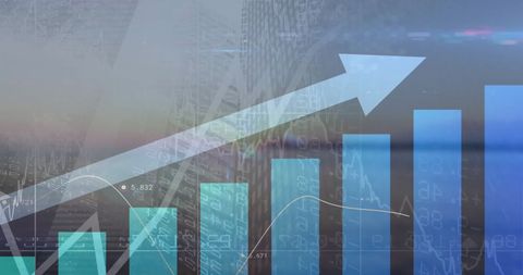 Rising Business Growth and Analytics Visualization - Download Free Stock Images Pikwizard.com