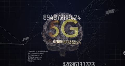 5G Network Technology Illustrating Future Brain Connectivity - Download Free Stock Images Pikwizard.com