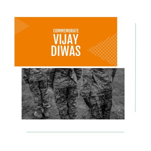 Commemorate vijay diwas with army camouflage soldiers