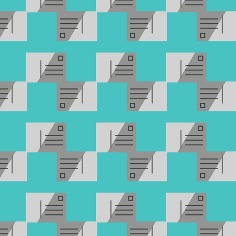 Seamless Pattern of Repeated Postcards on Transparent Background - Download Free Stock Videos Pikwizard.com