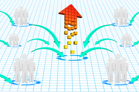 Transparent Network Connections with Arrows and Icons Illustration - Download Free Stock Videos Pikwizard.com