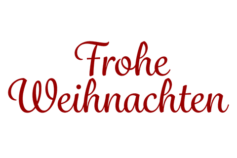 Traditional German Christmas Text on Transparent Background - Download Free Stock Videos Pikwizard.com