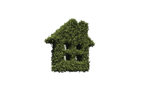 Transparent Eco-Friendly House Made of Leaves Illustration - Download Free Stock Videos Pikwizard.com
