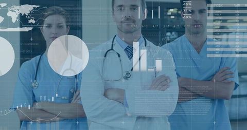 Medical Team Integration with Innovative Data Overlays in Hospital