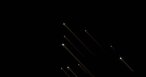 Golden Sparklers Shooting Through Night Sky - Download Free Stock Images Pikwizard.com