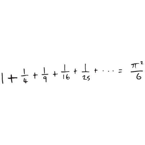infinite sum of reciprocals of squares transparently illustrated - Download Free Stock Videos Pikwizard.com