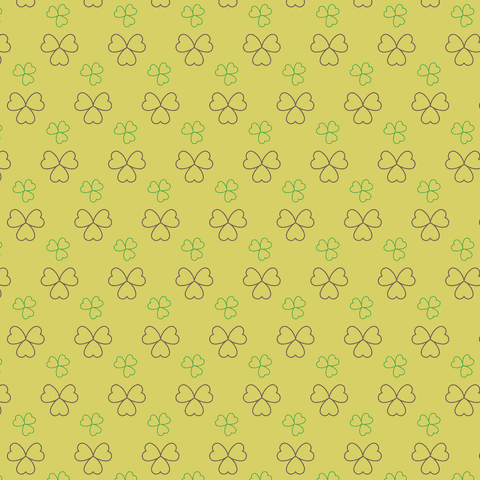 seamless green clover vector pattern on transparent background - Download Free Stock Videos Pikwizard.com