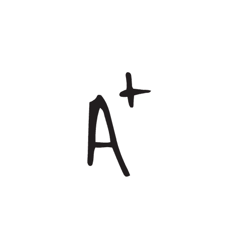 Letter A Plus Digital Text on Transparent Background - Download Free Stock Videos Pikwizard.com