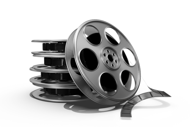 Transparent Film Reels Close-Up for Movie and Film Industry Background - Download Free Stock Videos Pikwizard.com