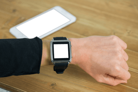 Businesswoman Wearing Smartwatch And Using Smartphone High Detail Transparent - Download Free Stock Videos Pikwizard.com