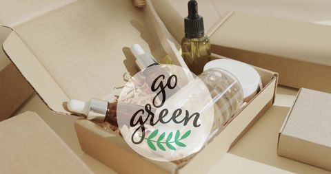 Organic Skincare Products in Eco-Friendly Packaging
