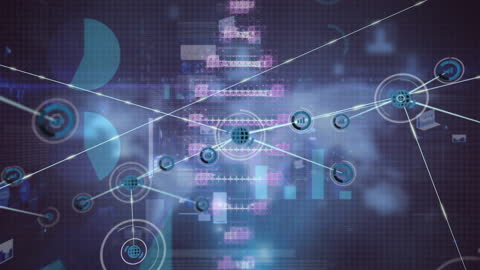 Digital Network and DNA Sequence With Data Interface