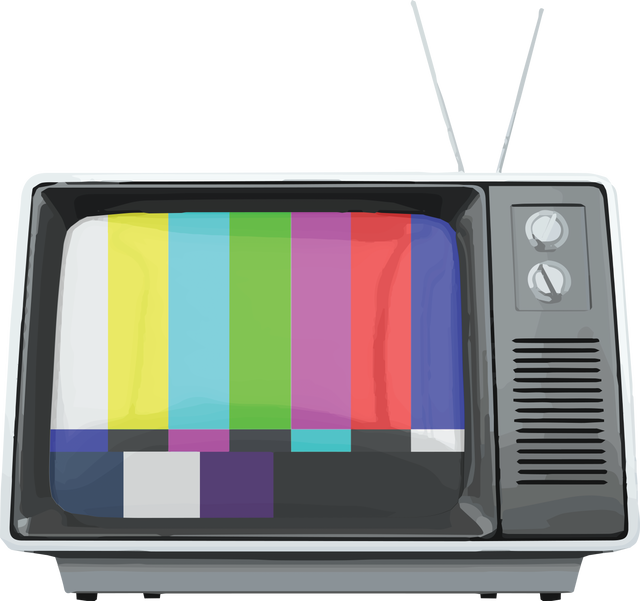 Transparent Retro TV Set with Color Bars Illustration - Download Free Stock Videos Pikwizard.com