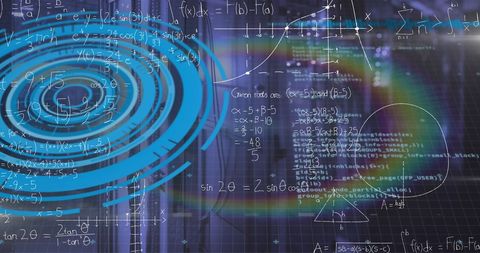 Digital Interface Concepts Over Data Server Room - Download Free Stock Images Pikwizard.com