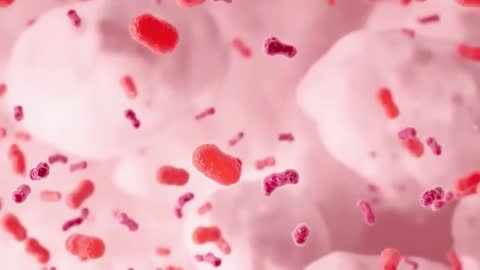 Microscopic Microbial Movement Through Tissues