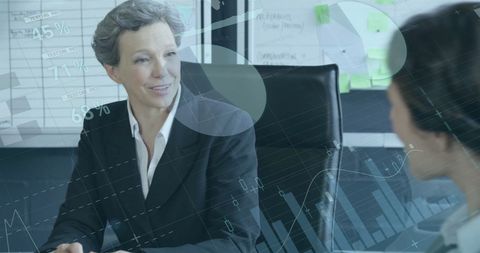 Global Finance and Data Processing in a Modern Office - Download Free Stock Images Pikwizard.com