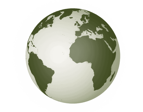 green globe on transparent background illustrating planet and environment theme - Download Free Stock Videos Pikwizard.com