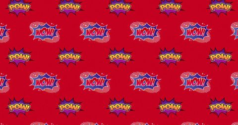 Retro Comic Speech Bubbles Use Pop Art Style Designs