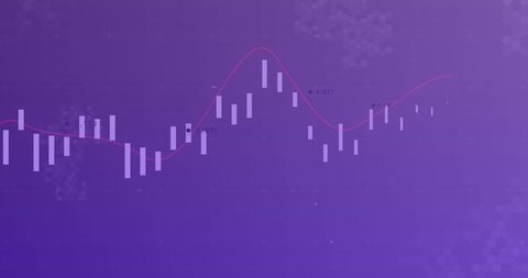 Purple Graphic Representation of Data Processing and Analysis - Download Free Stock Images Pikwizard.com