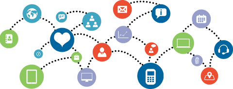 Transparent Digital Icons of Communication and Connection - Download Free Stock Videos Pikwizard.com