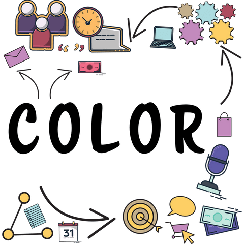 creative workflow symbol set on transparent background - Download Free Stock Videos Pikwizard.com