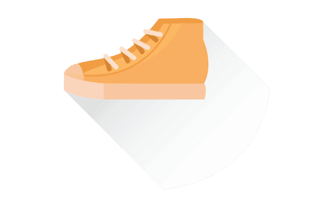 orange baseball boot illustration on transparent background - Download Free Stock Videos Pikwizard.com