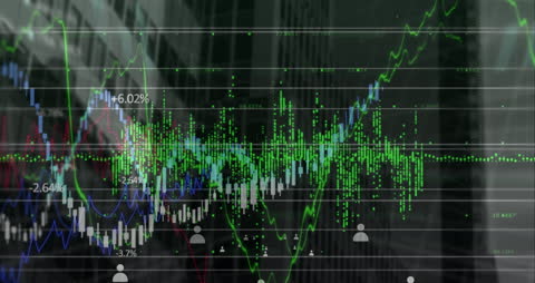 Digital Financial Analysis with Graphs and Charts in Urban Setting