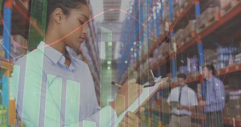 Logistics Process Optimizing with Data Analysis & Warehouse Management