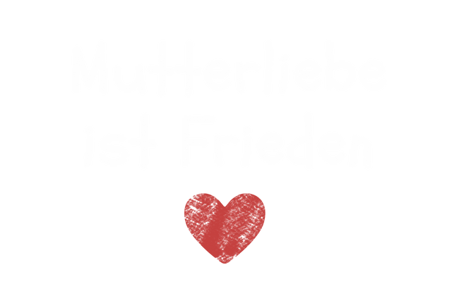 Mutterliebe ist Frieden text with heart on transparent background - Download Free Stock Videos Pikwizard.com