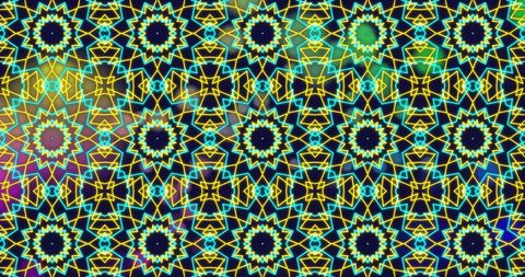 Vibrant Geometric Pattern with Neon Burst - Download Free Stock Images Pikwizard.com