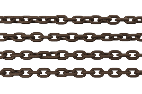 transparent rusted metal chains in parallel position - Download Free Stock Videos Pikwizard.com
