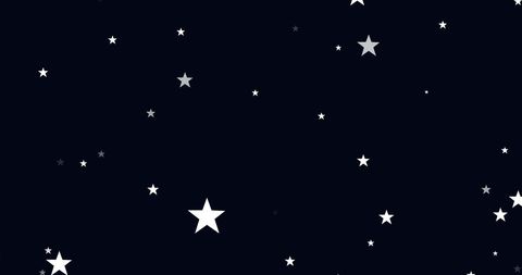 Twinkling White Stars on Night Sky Background - Download Free Stock Images Pikwizard.com