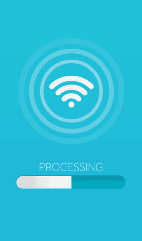 digital network icon with progress bar on transparent background - Download Free Stock Videos Pikwizard.com