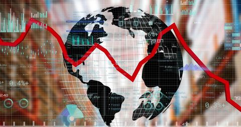 global financial trends and data analysis - Download Free Stock Images Pikwizard.com