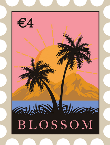 exotic tropical sunset silhouette with palm trees design - Download Free Stock Videos Pikwizard.com