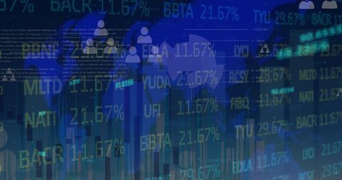 Global Financial Data and Stock Market Interface - Download Free Stock Images Pikwizard.com