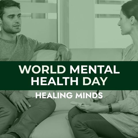World mental health day therapy session for awareness