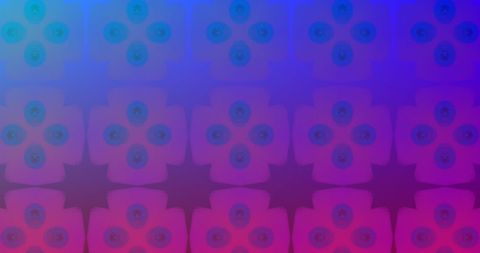 Kaleidoscope of Abstract Pink and Blue Shapes on Gradient - Download Free Stock Images Pikwizard.com